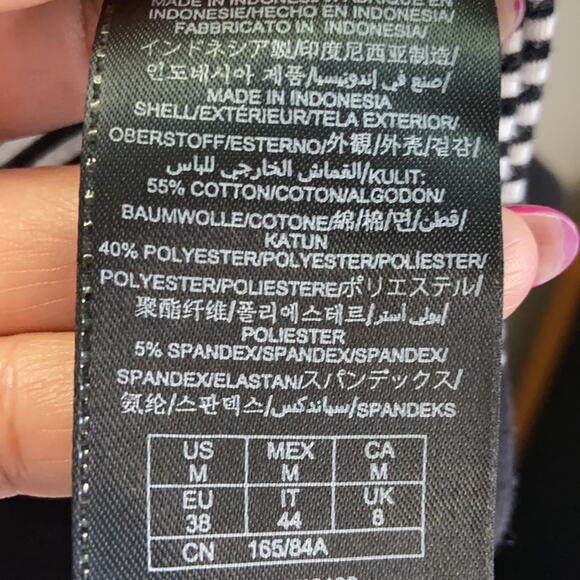 SOLD IN EBAY - Guess Vintage Women Black Cotton Blend One Button Blazer Size M - Picture 9 of 9